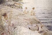 Anders Zorn, ute